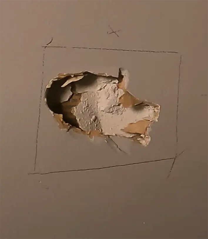 Drywall Hole Repair