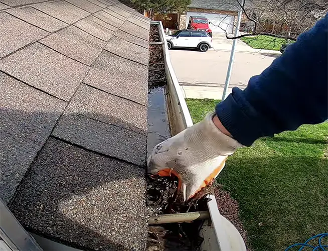 Project Showing Off Gutter Cleaning Services